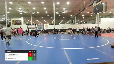 115 lbs Semifinal - Charlie Esposito, Revival Knights vs Tommy Wurster, Beast Of The East