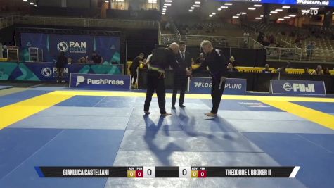 Theodore L Broker II vs Gianluca Castellani 2025 Pan Jiu Jitsu IBJJF Championship