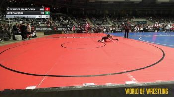 70 lbs Semifinal - Alexander Marroquin, MANTANONA-TC vs Luke Taussig, Greater Heights Wrestling