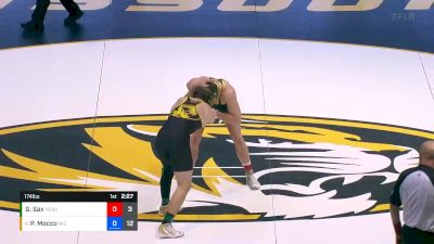 174 lbs Dual - Gaven Sax, North Dakota State vs Peyton Mocco, Missouri