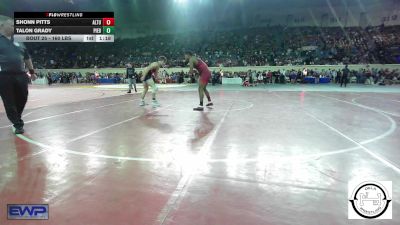 160 lbs Round Of 128 - Shonn Pitts, Altus JH vs Talon Grady, Piedmont