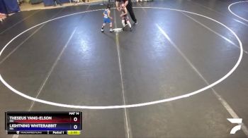 45 lbs Round 1 - Theseus Yang-Elson, MN vs Lightning Whiterabbit, MN