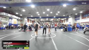 150 lbs Champ. Round 2 - Daryn Leon, Brawley Union vs Isaac Balden, SLAM! NEVADA