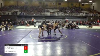 170 lbs Prelims - Alejandro Rodriguez, Wesleyan Christian Academy vs Zachary Vasquez, San Antonio Christian Schools