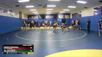 106 lbs Champ. Round 1 - Jamon Stromwal, FCA Empowered vs Eli Jolicoeur, Suwannee HS Wrestling