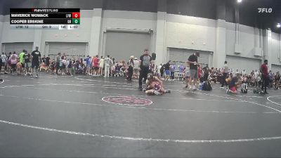 72 lbs Round 4 (8 Team) - Maverick Womack, LaFayette Wrestling vs Cooper Erskine, Grindhouse