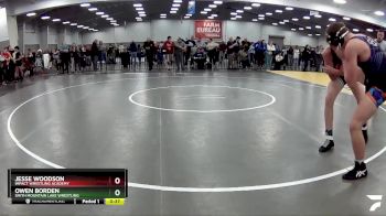 150 lbs Cons. Round 4 - Jesse Woodson, Impact Wrestling Academy vs Owen Borden, Smith Mountain Lake Wrestling