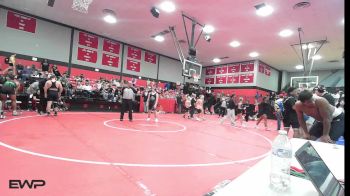 195 lbs Quarterfinal - Bentley Freeman, Checotah vs Timmy Cantrell, Dewar HS Boys