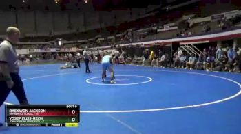 141 lbs Semis & 1st Wb (8 Team) - Yosef Ellis-Rech, John Hopkins University vs Raekwon Jackson, Apprentice School