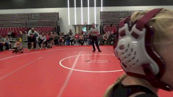 60 lbs Quarterfinals (8 Team) - Titan Kappers, Minions Black (GA) vs Cheyenne Stocchi, Zeus Wrestling Club