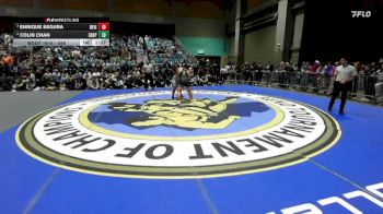 285 lbs 3rd Place Match - Enrique Segura, Redwood -Visalia vs Colin Chan, El Dorado