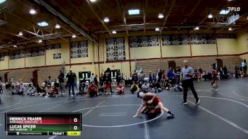 68 lbs Round 2 (10 Team) - Merrick Fraser, Warhawks Wrestling vs Lucas Spicer, Mat Warriors