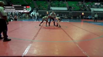 6A 138 lbs Cons. Round 3 - Connor Poe, Shades Valley vs Byron Rivers, Hazel Green HS