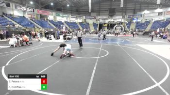 102 lbs Round Of 16 - Bryson Peters, Black Fox Wr Acd vs Kael Overton, Athlos WC
