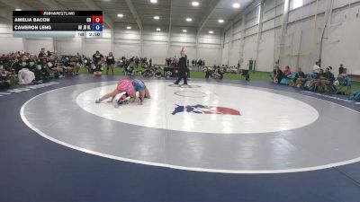 125 lbs Cameron Leng, Ohio Blue vs Amelia Bacon, Colorado