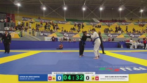 ANA CLARA SILVA PALMEIRA vs LETICIA DE JESUS SANTOS 2026 FPJJ Circuito Paulista GI Etapa 3