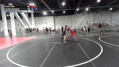 116 lbs 2nd Place - Ethan Chen, Unattached vs Plamen Georgiev, Aniciete TC