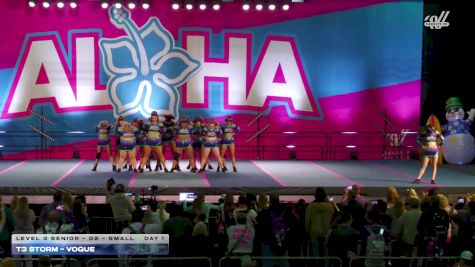 T3 Storm - Vogue [2025 L3 Senior - D2 - Small Day 1] 2025 Aloha Gatlinburg Showdown