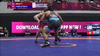 92 kg Round 5 - Trent Hidlay, USA vs Miguel Lavielle, MEX