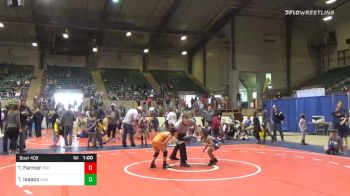 64 lbs Prelims - Tristan Isaacs, Habersham Jr. Raiders vs Tye'Shaun Farmer, Trion Mat Dogs