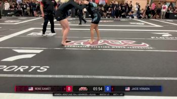 Rene Gamet vs JACIE VONADA 2025 ADCC Portland Open