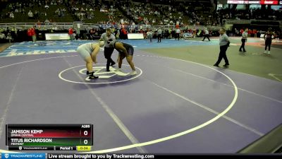 3rd Place Match - Titus Richardson, Fremont vs Jamison Kemp, Omaha Central