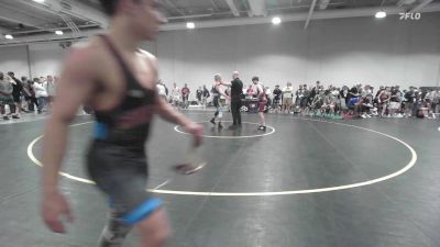 57 lbs Champ. Round 2 - Ayden Bollinger, Central Indiana Academy Of Wrestling vs Ezekiel Witt, Bison Wrestling Club