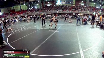 95 lbs Quarterfinal - Kinsey Methe, York Wrestling Club vs Charley Olson, The Best Wrestler
