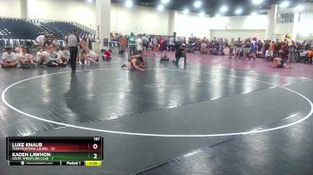 157 lbs Semis & 1st Wrestleback (8 Team) - Luke Knaub, Team Montana Laurel vs Kaden Lawhon, Celtic Wrestling Club