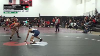 165 lbs Placement Matches (16 Team) - David Sypnicki, Santa Rosa Junior College vs Antonio Zamora, Sierra College