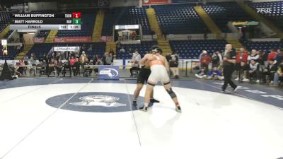215 lbs Final - William Buffington, Taunton vs Matt Harrold, Haverhill