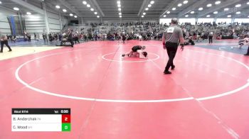 106 lbs Consi Of 64 #1 - Bruce Anderchak, PA vs Cache Wood, WY
