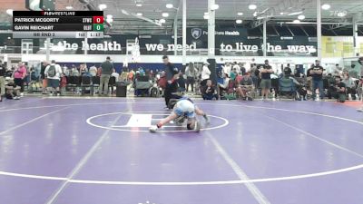95 lbs Rr Rnd 2 - Patrick McGorty, Shore Thing WC - MS vs Gavin Reichart, Dueling Bandits - MS