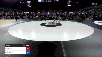 126 lbs Cons 128 #2 - Parker Neu, WI vs Jayden Tyson, NY