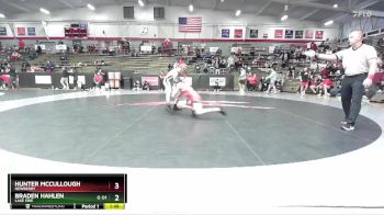 125 lbs Cons. Round 4 - Braden Hahlen, Lake Erie vs Hunter McCullough, Newberry