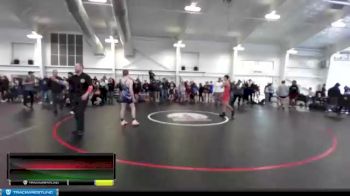 120 lbs Champ. Round 1 - Brant Clark, Unattached vs Gordon Gibson, Mat Demon Wrestling Club