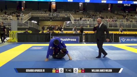 William James Wilson vs Gerardo Aparicio Jr 2025 Pan Jiu Jitsu IBJJF Championship