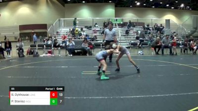 65 lbs Round 2 (4 Team) - Braden Dykhouse, Lowell WC vs Parker Stanisz, Indiana Outlaws