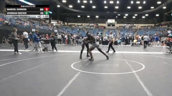 197 lbs Cons. Round 4 - Jourdan Reeves, Central Baptist (Ark.) vs Marcel Gordon, Missouri Baptist University