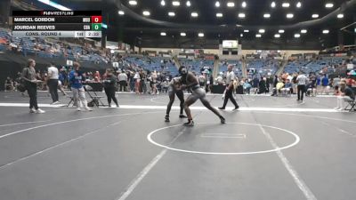 197 lbs Cons. Round 4 - Jourdan Reeves, Central Baptist (Ark.) vs Marcel Gordon, Missouri Baptist University