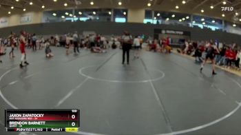 100 lbs Round 3 (6 Team) - Brendon Barnett, Quest vs Jaxon Zapatocky, Mat Assassins Red