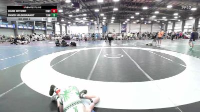 80 lbs Rr Rnd 2 - Dane Witmer, TNWC Black vs David Hildebrandt, Team RJN Green