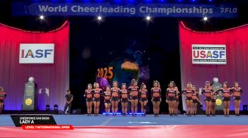 CheerForce San Diego - Lady A [2025 L7 International Open Finals] 2025 The Cheerleading Worlds