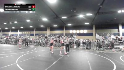130 lbs Consi Of 8 #2 - Divana Sandoval, Lancer WC vs Delanie Knight, Sanderson Wr Ac
