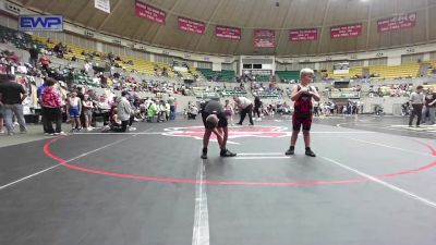 100 lbs Rr Rnd 3 - Nolan Lewis, Paris Wrestling Club vs Easton Wilson, Panther Youth Wrestling-CPR