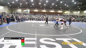 200 lbs Round Of 16 - Logan Judd, North Summit vs MASON SAEPHAN, Tulare Titans Wrestling Club