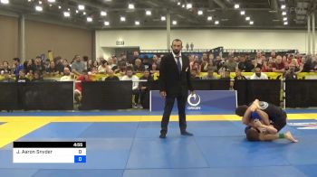 Joseph Aaron Snyder vs Fernando José R. Rabago 2024 IBJJF Jiu-Jitsu CON International