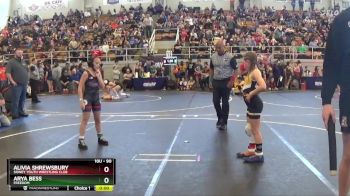 102 lbs Round 3 - Avery Gaskalla, Clyde vs Mila Cruz, Watkins Memorial