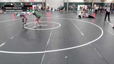 168-184 lbs 2nd Place Match - Mackenzee Steinbar, Wiggins vs Beverly Bobeldyke, Norfolk Girls