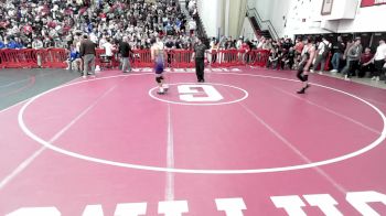 132 lbs Quarterfinal - Mathew Garcia, Dedham vs Jonah Paulino, Montachusett